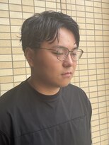 スウェル 柏店(Swell)&nbsp;MEN’S HAIR/ブルーブラック/フェザーパーマ/柏