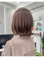 ロンドリゼル 札幌(Lond RiseL) オリーブグレー/前髪/ボブ/マロンベージュ/レイヤーカット/小顔