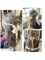 チーズ(CheE's)&nbsp;ハーフアップ