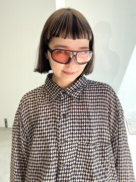 ビュートリアム265(BEAUTRIUM 265) ★アンブレラカラー/切りっぱなしボブオン眉ボブ/白髪ぼかし銀座