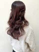 セルカ 新宿(CERCA) 小川/お呼ばれヘアセット/ハーフツイン/新宿ヘアメ