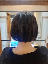 アドラーブル 松崎店(adorable) 丸みショートボブ