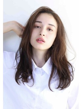 グリーン レーベル 川崎店(Green label) 透明感あふれるナチュラルウェーブロング