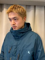 パーク(PARK)&nbsp;メンズブリーチ刈り上げなしダブルカラーショート