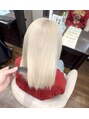 シエル 弘前駅前店(CIEL) ブリーチだけで作るブロンドカラー♪