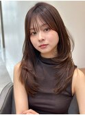 【小顔レイヤーカット　前髪あり　#5】#渋谷駅#韓国#髪質改善