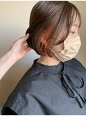 艶髪インナーカラー