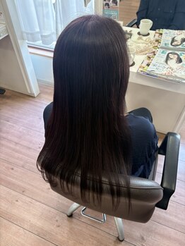 ジオジオべっぴんさん 千代野店の写真/毎日鏡を見るのが楽しみになる！超高濃度水素カラーケアで世界一傷ませないカラー★