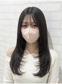 宇都宮顔まわりレイヤーカット髪質改善トリートメント縮毛矯正