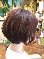ヘアカフェ コトノハ(hair cafe Kotonoha)&nbsp;【コトノハ】大人の魅力を引き出す　ツヤめく大人髪ショートボブ