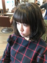 ケアルタイム(Curel time) やわらかミディ重めバング