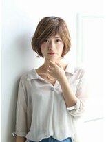 ダンディゾン ブルー 神楽坂(Dans Dix ans bleu)&nbsp;★今トレンドのひし形ショートボブ☆