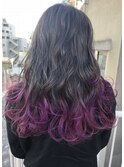 ピンクパープルグラデーション