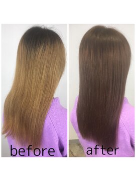 ポンテ 福間店(ponte) 『髪質改善カラー集中補修プログラム』