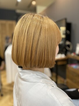 アルター(aL ter) ブリーチカラー×ボブ【アルター　鎌取　市原】