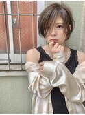 丸みナチュラルショート