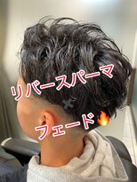 ネクサス 築地店 リバースパーマ/ツーブロック/フェード