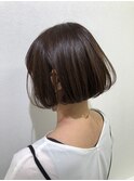 パツッと内巻きボブ