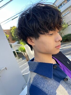 サロンド ハル 国分寺店(salon de HALU) スパイラルパーマ マッシュショート ツーブロック