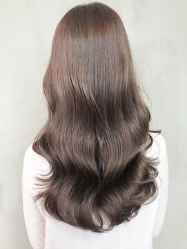 アルバム 銀座(ALBUM GINZA) まろベージュアースカラーくびれヘア_ba313811