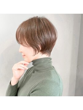 バブルス 久米川店(BUBBLES) 透明感ラテブラウン×くびれショート