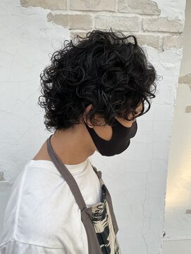 コジック ヘアアンドアイ(Cogic hair & eye) 柔らかカジュアルメンズパーマ カーリーパーマ