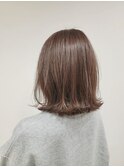 ☆切りっぱなしボブ×ラベンダーアッシュ