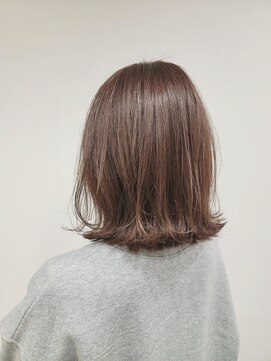 ツナグ(TSUNAGU) ☆切りっぱなしボブ×ラベンダーアッシュ