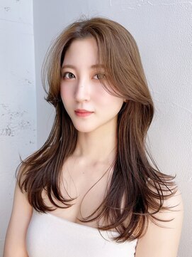 アイティーバイアルバム 北千住店(IT by ALBUM) レイヤーカット_ショコラアッシュヘルシースタイル_ba417701