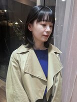 ジェノ(JENO by apish) モードなレイヤーミディアムヘア!