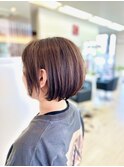 ショートグラデーション×ピンク系キュートカラー