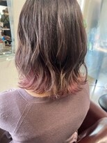 ライズ バイ レボ(RISE by REVO)&nbsp;インナーグレージュ/マチルダボブ/前髪/ピンクベージュ/我孫子