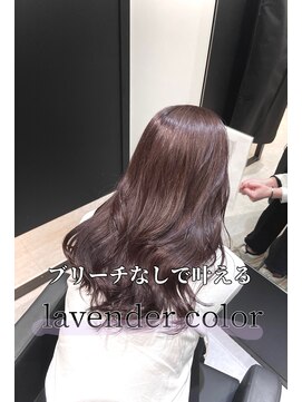 ジエクト 本店(The Ect) ブリーチなしでも可愛い!ラベンダー