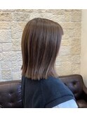 切りっぱなしロブヘア