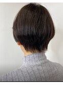 ショートカット　切りっぱなしボブ/エアリーロング/美髪/