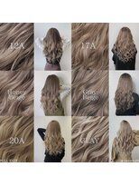 パーティパーティ ヘア(PARTYPARTY hair)&nbsp;カラーチャート/ナチュラルエクステ/プルエクステ/巻髪/ロング