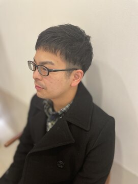 ヨシザワインク プレミアム 築地店(YOSHIZAWA Inc. PREMIUM) 築地ツーブロック束間スタイルべたつきなしアップバングもok