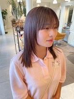 オブジェ シエル(obje't ciel)&nbsp;【obje't ciel】顔周りレイヤー/マロンベージュ【宮崎太揮】