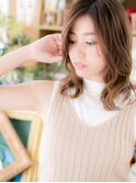 ダブルカラーニュアンスパーマウェットヘアh3大宮20代30代40代