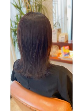 マーリャヘアー(mallia hair) レイヤースタイルレイヤーカットロングレイヤー小顔スタイル