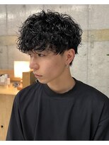 サップ 茨木店(Sup)&nbsp;ラウンドマッシュ/スパイラルパーマ/ショートネープ/ウルフ