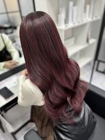 ラムシェール(LamChele)&nbsp;【lamchele】カシスレッド×シールエクステ