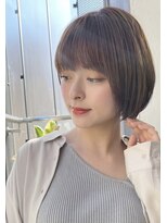 ネイロ 日本橋(NeiRo)&nbsp;小顔ショートボブハイライトカラー大人ショートカット【日本橋】