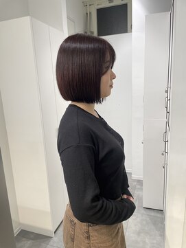 コレクティブワーク 表参道 渋谷(COLLECTIVE WORK) ふんわり髪質改善ボブ顔まわりレイヤー20代30代40代[表参道]