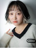 ミストバングフェイスフレーミングショートボブv浦和10代20代