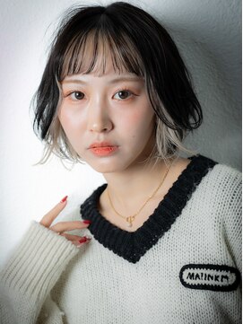 カバーヘアアンドスパ ブリス 浦和(COVER HAIR&SPA bliss) ミストバングフェイスフレーミングショートボブv浦和10代20代