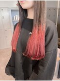 チェリーピンクカラー×グラデーション