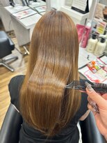 ネクサス 心斎橋(Nexus)&nbsp;イメチェン/ホワイトブロンド/外ハネボブ/美髪/ワイドバング