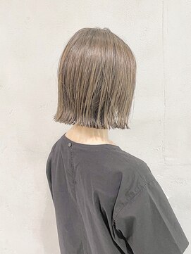 ハルキミナトジャパン 神戸(HARUKI MINATO japan) 切りっぱなしボブ 20代30代40代ヘア 小顔 神戸ボブ 三ノ宮