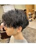 【人気スタイル】メンズカット+特殊パーマ+2stepトリートメント